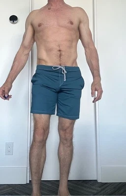 Pantalones cortos deportivos Sauvage - Para hombre - Talla pequeña - Yoga, ropa activa Foto 1 de 4