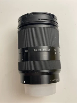 Lente Sony SEL 18-200 mm f/3,5-6,3 OSS LE - Piezas o reparación Foto 1 de 4