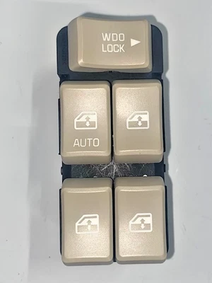 Interruptor de ventana Buick Rendezvous 2004-2007 genuino, pieza nueva OEM, P/N 10339717 Foto 1 de 4