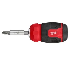 Milwaukee 48-22-2910 8-in-1 Compact Multi-Bit Screwdriver - Picture 1 of 5