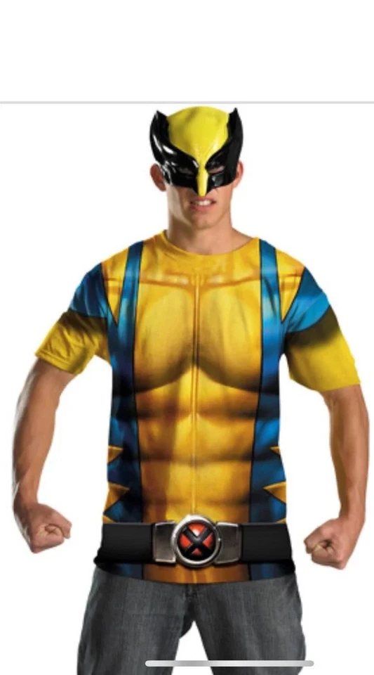 Fantasia Wolverine Alternativa Sem Cicatrizes Tamanho XL 4246 - Imagem 1 de 4