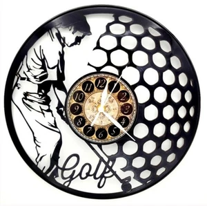 Golf | Vinyl Record Clock | Wall Art | Unique Gift | FREE SHIPPING - Picture 1 of 3