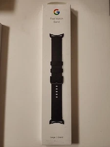 Google Crafted Leather Band for Pixel Watch - Obsidian-Large - Zdjęcie 1 z 2