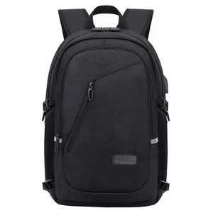 Secure Travel Backpack with USB Port for 15.6 inch Laptop, Anti-Theft Design - Afbeelding 1 van 7