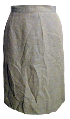 Giorgio Armani Le Collezioni Size 12 Skirt Linen Flax blend Vintage Lined Pencil - Image 1 of 4