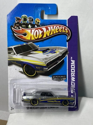 Hot Wheels 1/64 🇲🇫 Zamac 69 Mercury Cougar Eliminator #243/250 de 2013 - Photo 1/4