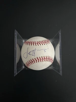 Josh Harrison Autographed Signed Baseball ROMLB Pittsburgh Pirates - Image 1 of 2