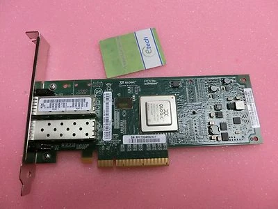 90Y4600 FRU 00Y3274 - QLogic 8200 Dual Port 10GbE SFP+ VFA for System x, QLE8142 - Image 1 of 4