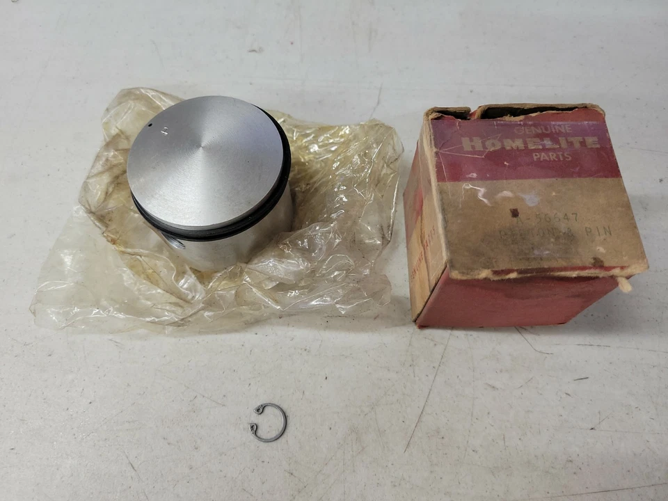Homelite A-56647 Piston Kit w/ Pin Rings Clips - Image 1 of 4