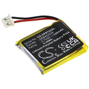 Battery for Clifford 7351V 7752V 7752X 120mAh Li-Polymer - Zdjęcie 1 z 5
