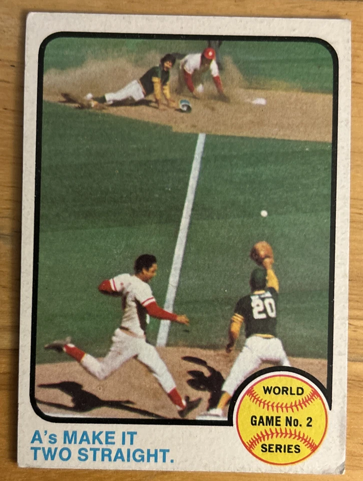 1973 Topps Serie Mundial Juego 2 Cartas 204 Rudi Morgan Pérez Rose Bench Alou Bando Foto 1 de 2