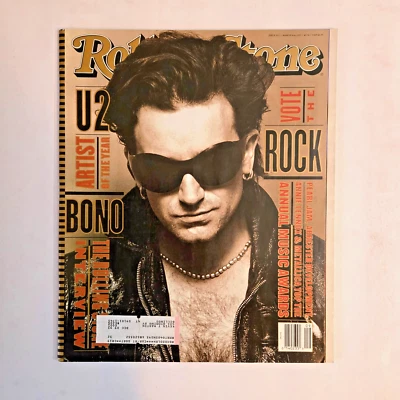 Rolling Stone Magazine Issue 651 March 4 1993 U2 Bono Interview Pearl Jam Sun Ra - Image 1 of 2