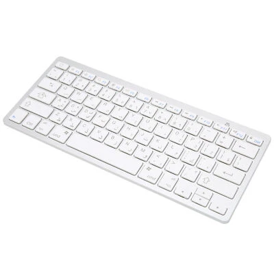 78 Keys BT 3.0 Wireless Keyboard Frnech Spanish Italian Japanese Keyboard For PC - Image 1 of 4