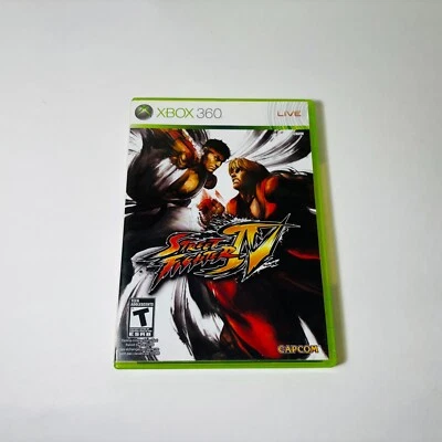 Street Fighter IV 4 (Microsoft Xbox 360, 2009) (CIB) (Tested) - Image 1 of 3
