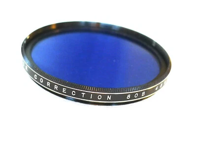 48mm Vivitar 80B BLUE Color Correction Filter - NEW - Image 1 of 4