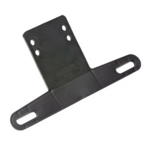 WESBAR 003201 Lic Plt Brk Plastic Blk - Picture 1 of 1