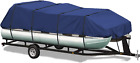 Waterproof Pontoon Boat Cover, Heavy Duty 600D Polyester Marine Grade Trailerabl
