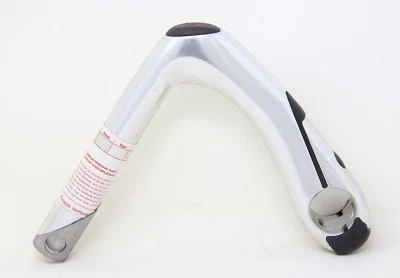 NOS MODOLO Q EVEN MULTILINK STEM 130MM 1" CLAMP 25,4 90S - SILVER VINTAGE RACING - Image 1 of 4