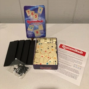 RUMMIKUB in TRAVEL TIN - The Original Rummy Tile Game by Pressman 2020 - Picture 1 of 3