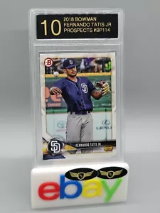 2018 Bowman Prospects SD Padres FERNANDO TATIS JR #BP114 rookie RC mint LRG 10 - Picture 1 of 2