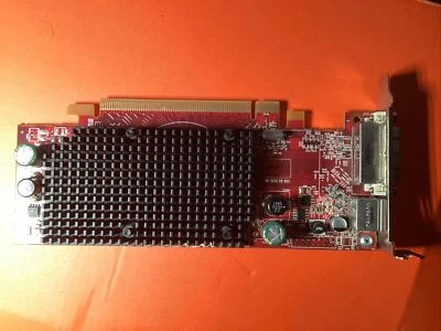 Graphics Card Radeon PCI-E Dell YP477 ATI HD 2400 Pro Low Profile DVI TV 256MB - Image 1 of 4