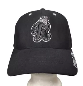 Reading Phillies Adjustable Hat Train Logo Twins Enterprise MiLB ~ Black Out NEW - Picture 1 of 9