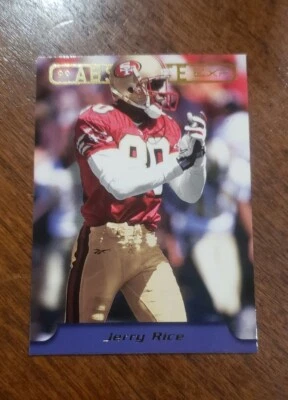 Jerry Rice 1999 Playoff Absolute EXP Card #171 NFL HOF San Francisco 49ers - Image 1 of 2