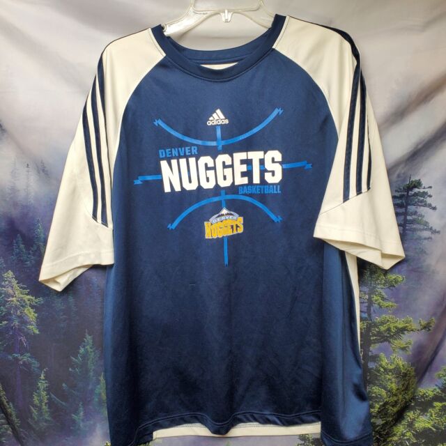 adidas, Shirts, Nen Hilrio Denver Nuggets Adidas Jersey L 5