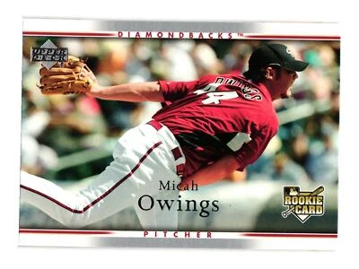 2007 Upper Deck #524 Micah Owings Arizona Diamondbacks - Image 1 of 2