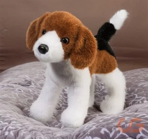 bob the beagle plush – 8" tall – tri-color stuffed hound dog - Picture 1 of 1
