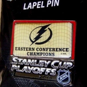2015 Stanley Cup Playoffs Eastern Conference Champions pin Tampa Bay Lightning a - Picture 1 of 6