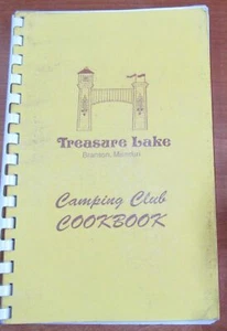 c1970 Treasure Lake Camping Club Cookbook Branson MO Vintage Recipes Cook Book - Picture 1 of 3