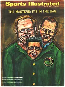 Sports Illustrated Magazine-April 4, 1966-The Masters-DRYSDALE-KOUFAX-PALMER - Picture 1 of 6