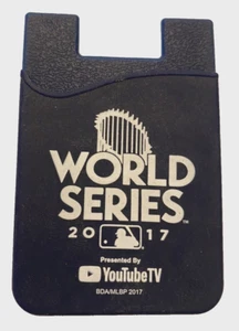 2017 world series business card holder size 3 1/8" x 2" - Picture 1 of 3