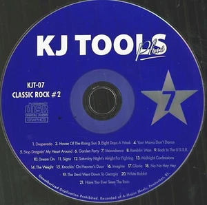KJ TOOLS Plus KJT-07 Classic Rock #2-Karaoke CD+G - Picture 1 of 2