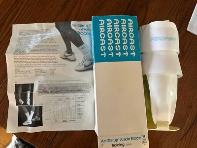 Tornozelo Aircast Air-Stirrup, Direita, Médio 02BR NOVO - Imagem 1 de 2