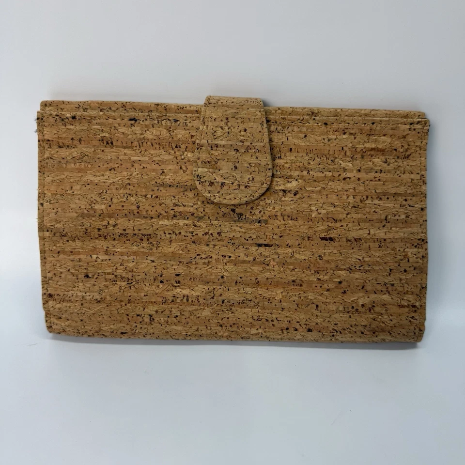 J. Cartera sin asas con sobre de corcho Crew Forro a lunares Preppy Playa Clásica Foto 1 de 4