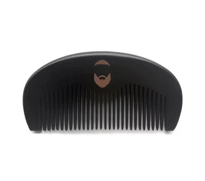 Wooden Beard Comb 3.5" Inch Anti-Static Natural Wood Facial Face Hair Mustache  - Image 1 of 2