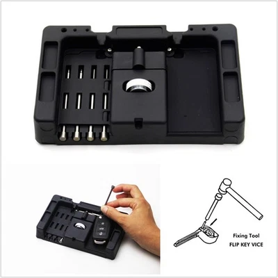 Portable Car Folding Remote Flip-Key Pin Removal + Installation Tool Repair Kit - Image 1 of 4