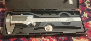 Digital Fractional Caliper w Extra-Large LCD Screen 3 Mode Display 6 In General - Picture 1 of 18