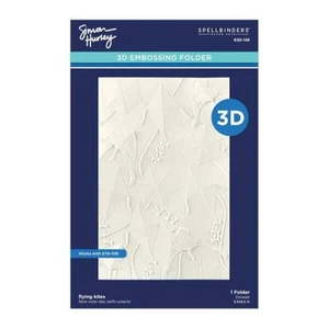 Carpeta de grabación en relieve 3D Spellbinders - Sky's the Limit Collection - Flying Kites de - Imagen 1 de 3