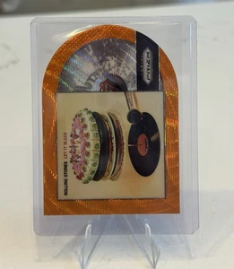 Let It Bleed 2025 Prizm Orange Wave Prizm The Rolling Stones 147/199 #10 C16 - Imagen 1 de 2