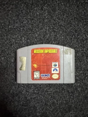 MISSION IMPOSSIBLE NINTENDO 64 CARTRIDGE ONLY - Image 1 of 2