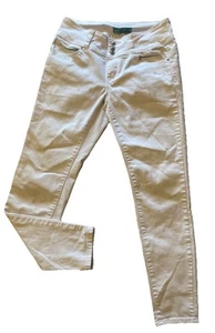 Wachsjeans Butt I Love You Sommer weiß Skinny Jeans Größe 7 - Bild 1 von 12