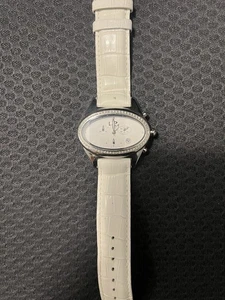 RARO Orologio Lorenzo Pozzan 60 Diamanti Lunetta Quadrante Data Ovale LP Italia Chic - Foto 1 di 4