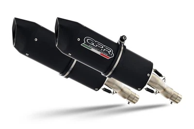 Escape Honda CBF 1000 2006-2009 GPR doble deslizamiento furor Nero Foto 1 de 4