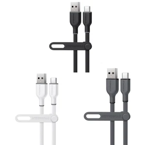 HyperGear Flexi PRO USB to USB-C Cable 6ft for High-Speed Charging and Sync - Picture 1 of 14