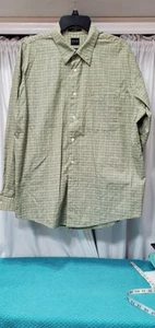 Arrow Herren Sportswear Langarm Button Down kariertes Hemd XL - Bild 1 von 8