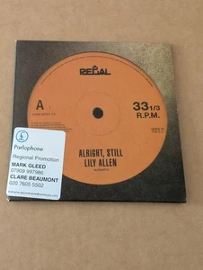 Lily Allen: Alright, Still MINT UNPLAYED PROMO CD - Bild 1 von 3