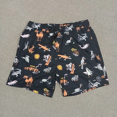 Pantalones cortos de tabla MAMBO Smart Arts Apparel para hombre talla XL  Foto 1 de 4